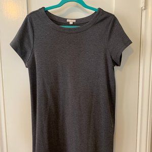 Gap, Gray Shirt Dress (size M)